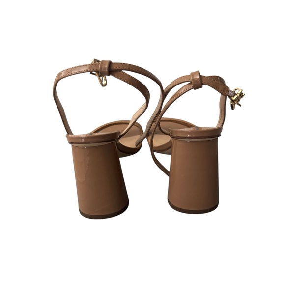 Sam Edelman Kia Block Heel Sandal in Rosa Blush Patent Size 8 - Picture 6 of 11